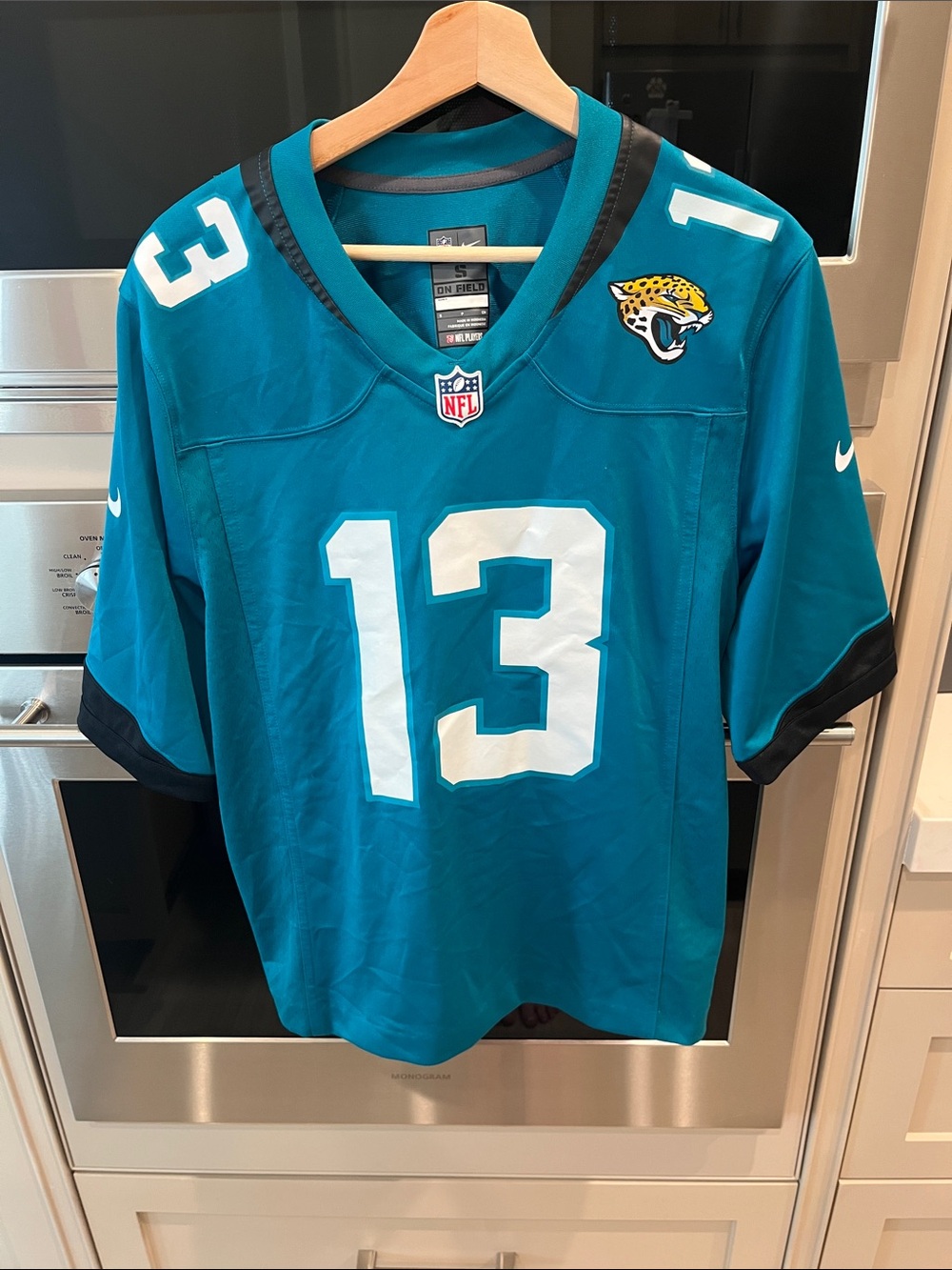 Jacksonville Jaguars Teal #13 Football Jersey- KIRK